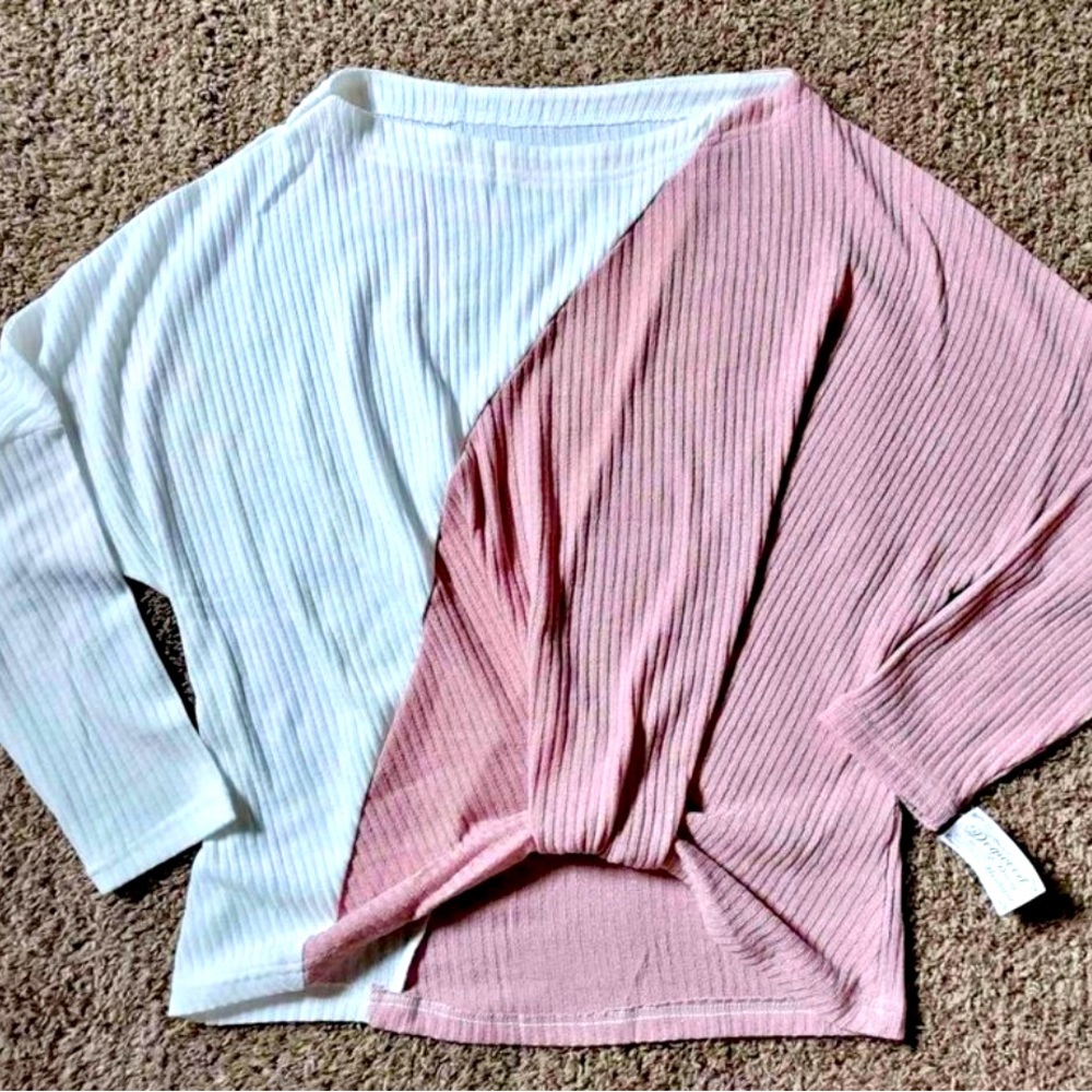 Ladies Dual-Colored Boutique Sweater- Size Medium, NWT